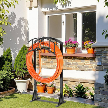 Annie’s Fashion Garden Hose Holder Holds 151 feet Hose, Heavy Duty