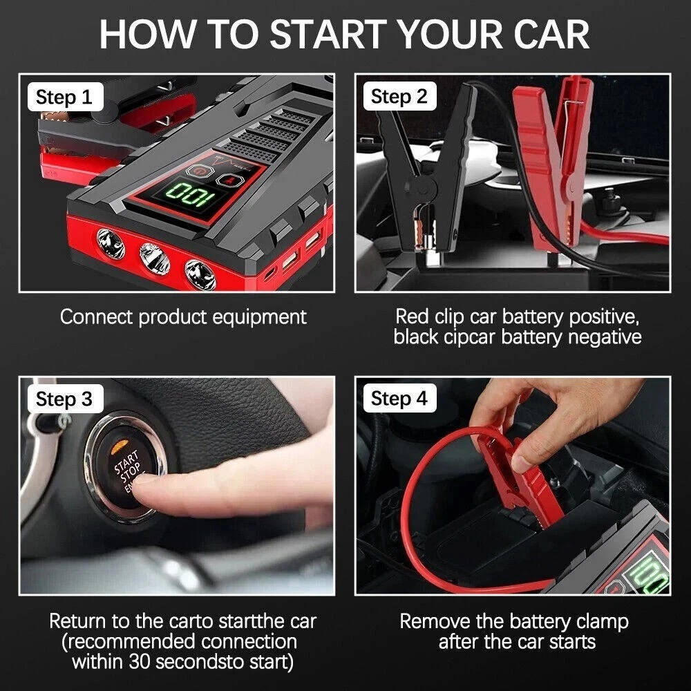 Annie’s Fashion Portable Car Jump Starter