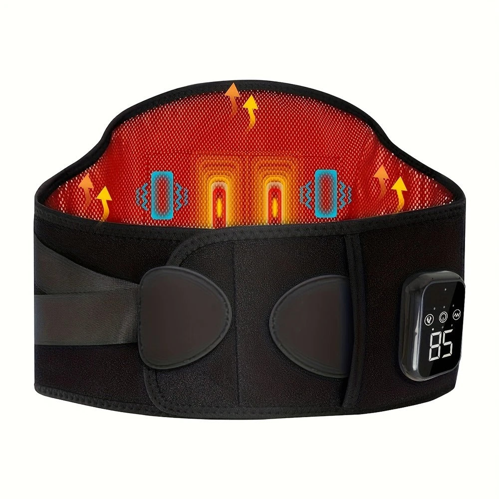 Annie’s Fashion Heated Lower Back Brace For Back Pain Relief Back