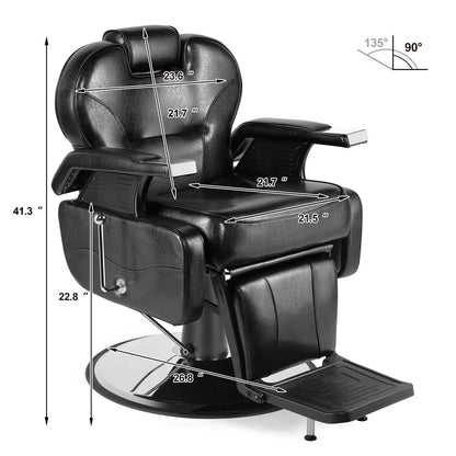 Annie’s Fashion Heavy Duty Stylist Barber Recline Chair