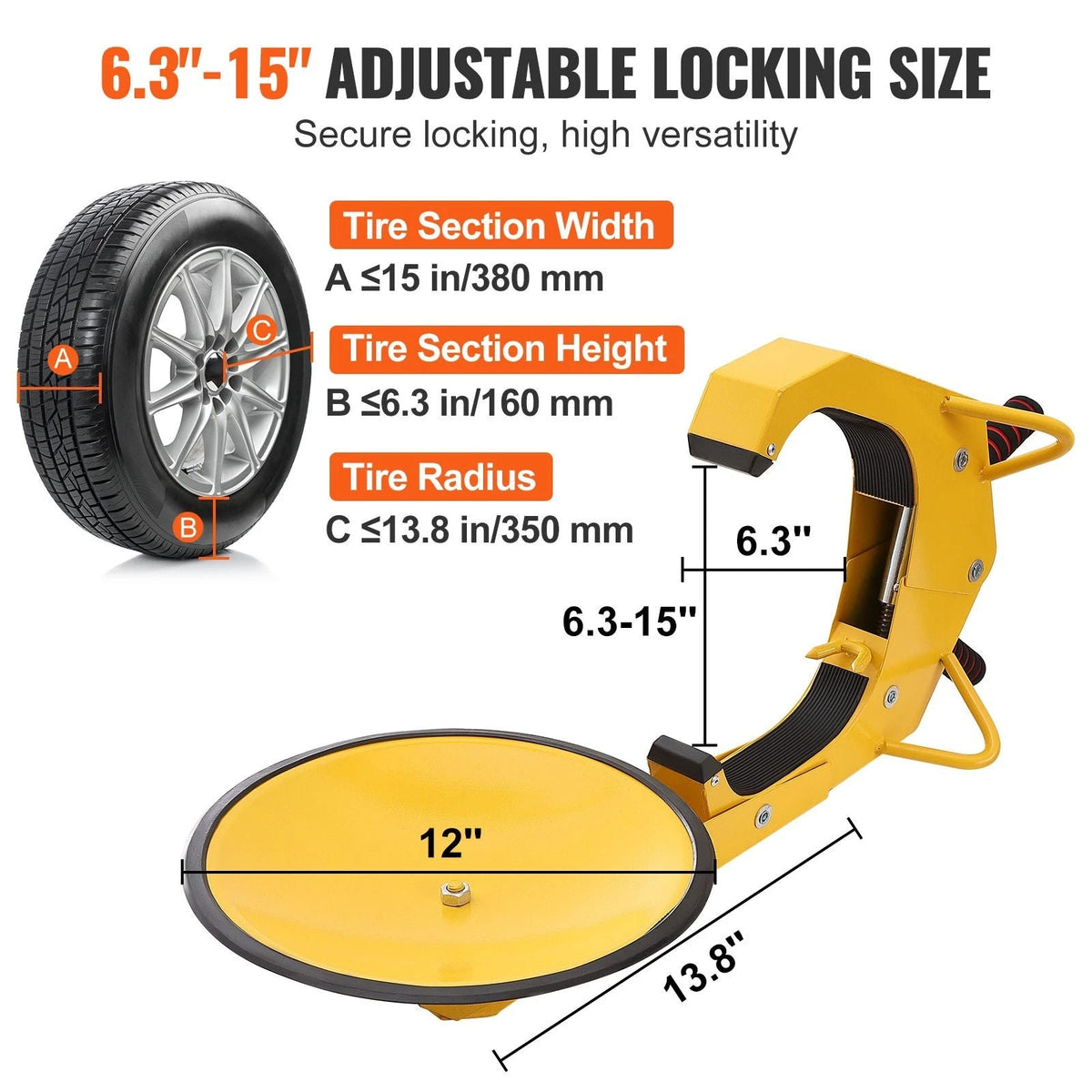 Annie’s Fashion Anti Theft Wheel Lock