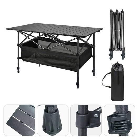 Annie’s Fashion Camping Table Foldable with Storage