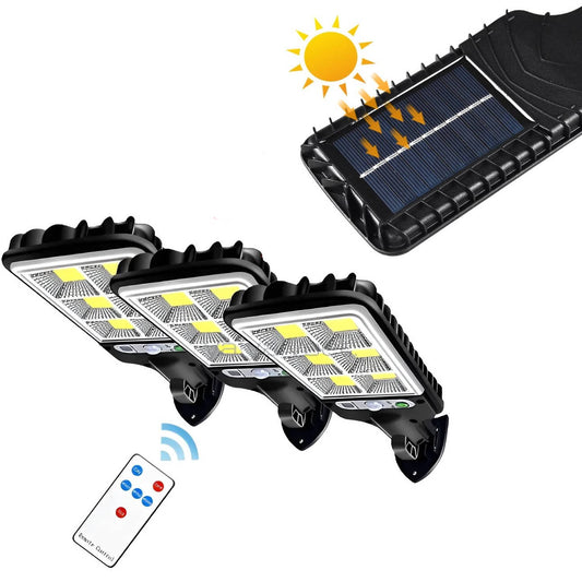 Annie’s Fashion 3PCS Outdoor Solar Wall Light LED Motion Sensor