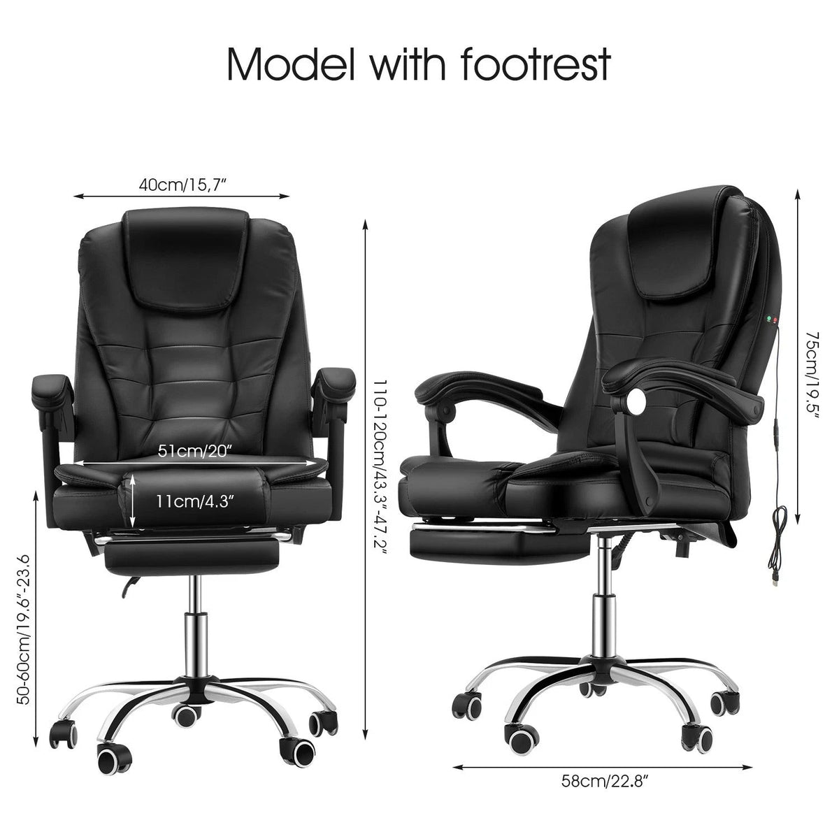 Annie’s Fashion Office Chair with Massage