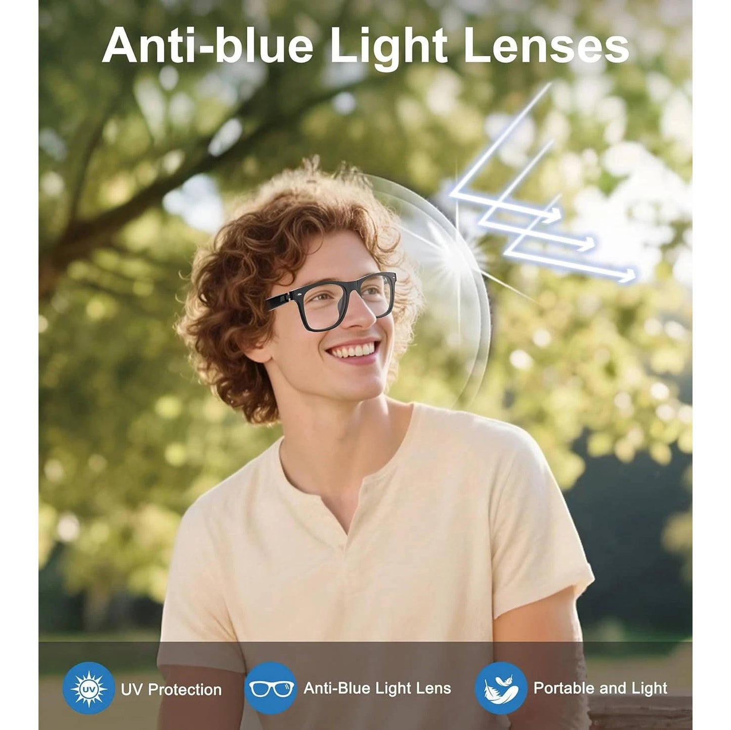 Annie’s Fashion Smart AI Glasses with Language Translator