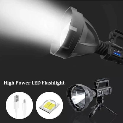 Annie’s Fashion Super Bright LED Searchlight Handheld Flashlight