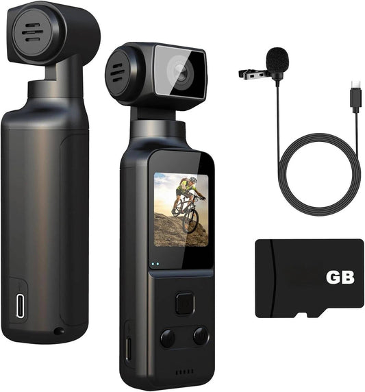 Annie’s Fashion 4K Body Camera with External Microphone