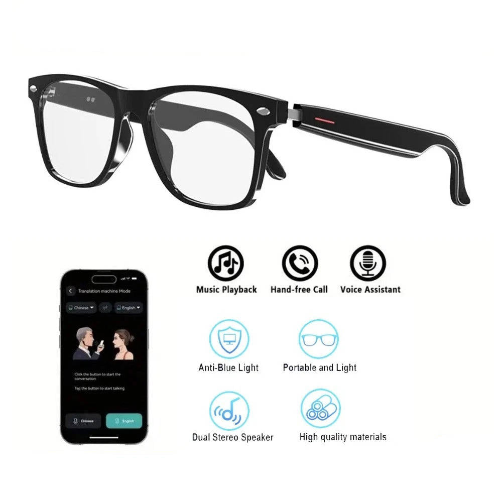 Annie’s Fashion Smart AI Glasses with Language Translator