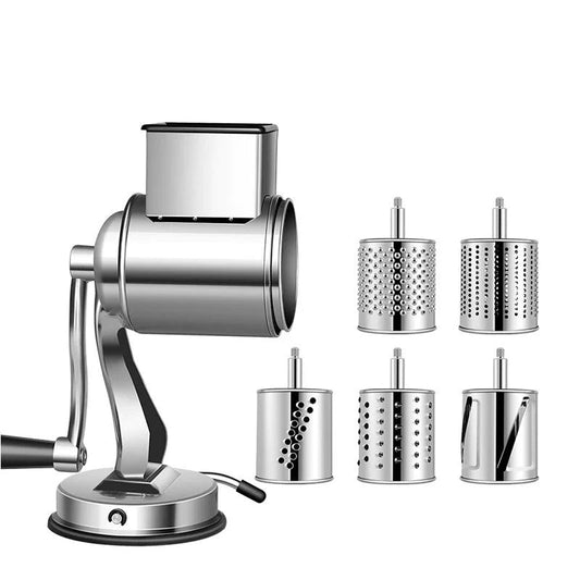 Annie’s Fashion Multi-Functional Kitchen Rotary Food Grater/Shredder/Slicer