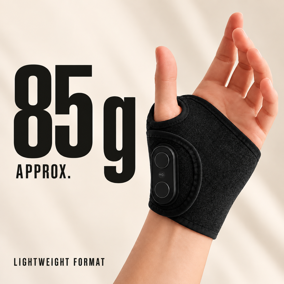 Adjustable Wrist Support Brace with Massage Beads
