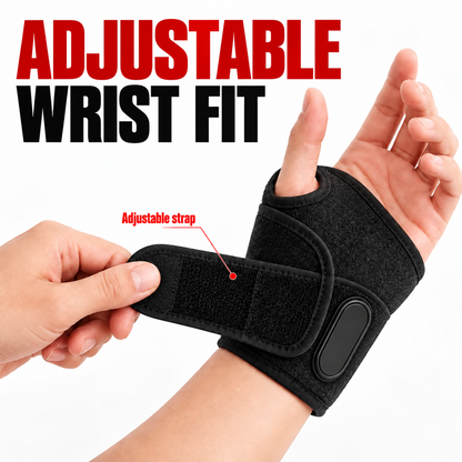 Adjustable Wrist Support Brace with Massage Beads