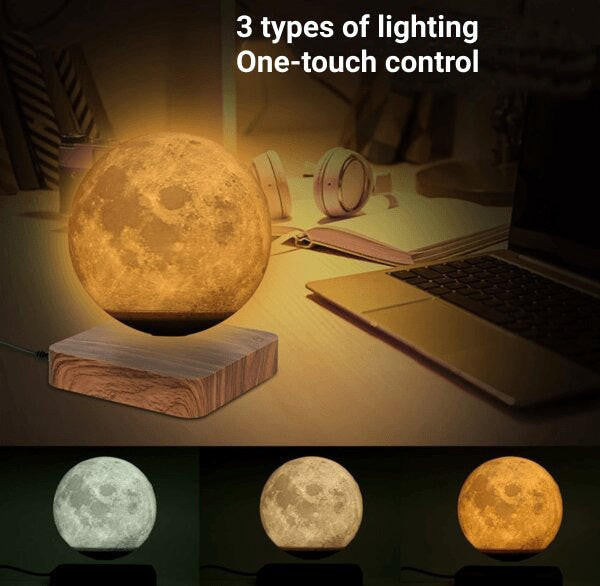 Annie’s Fashion Magnetic Levitating Moon Lamp