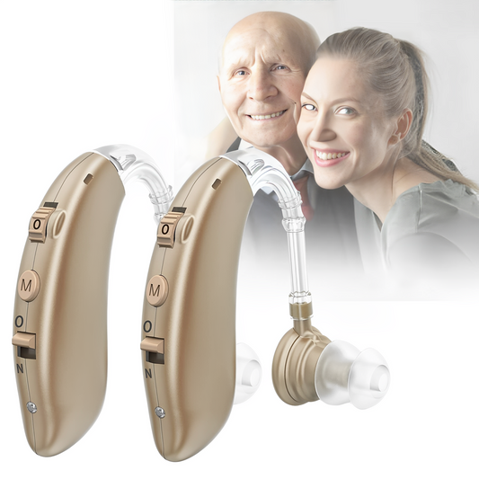 Annie’s Fashion Rechargeable Digital In-Ear Hearing Aids With Noise Reduction