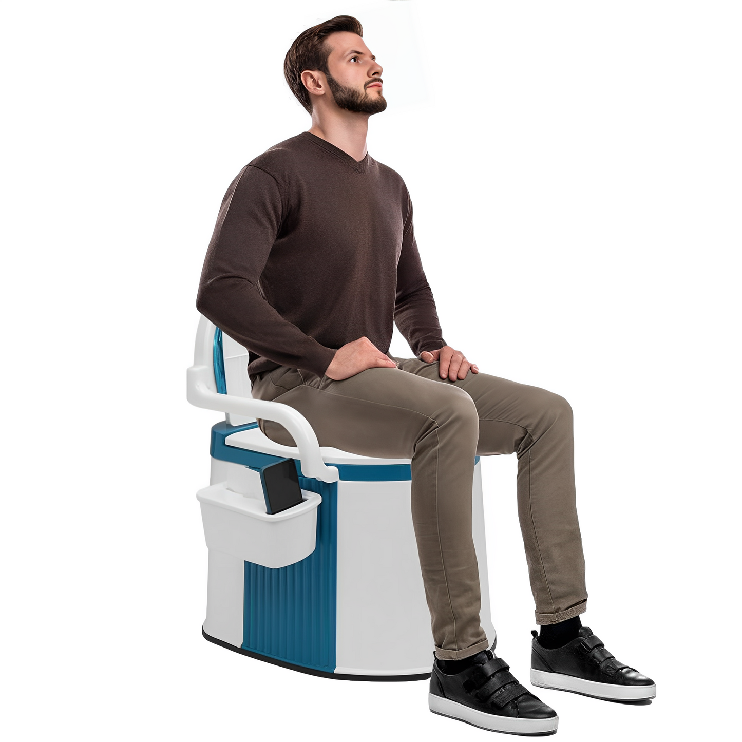 Annie’s Fashion Outdoor and Indoor Portable Toilet – Comfortable Design for Seniors & Adults