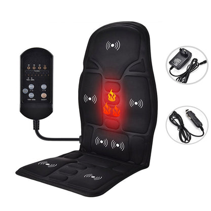 Electric Massage Mat for a Chair with Heating and Vibration for Car or Bed