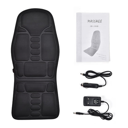 Electric Massage Mat for a Chair with Heating and Vibration for Car or Bed