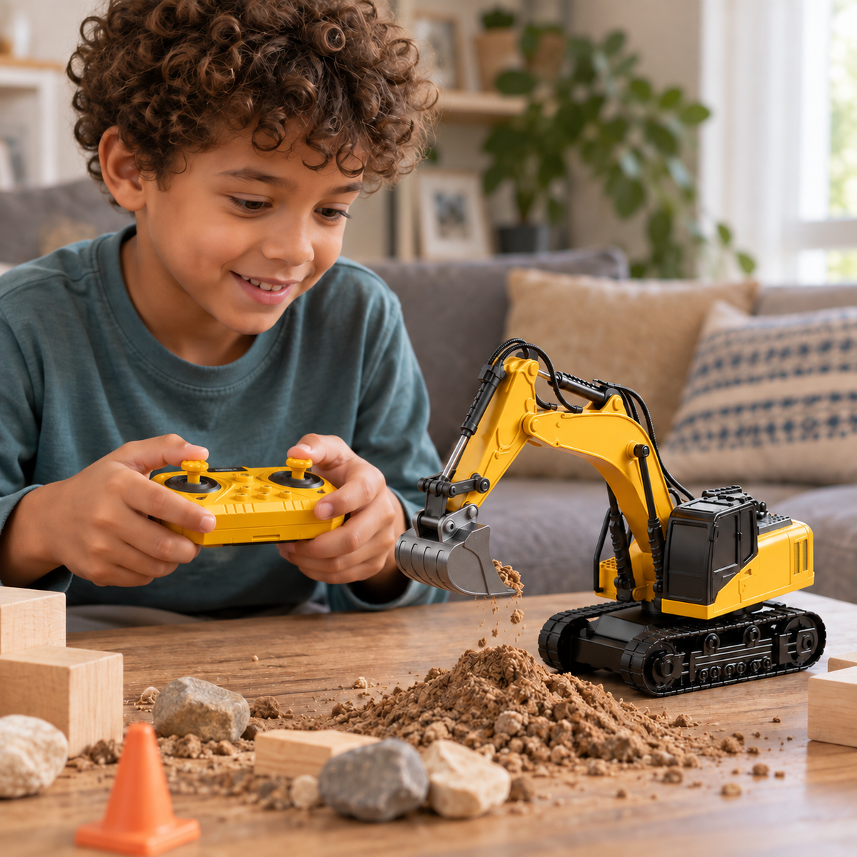 Mini Remote Control Construction Vehicles