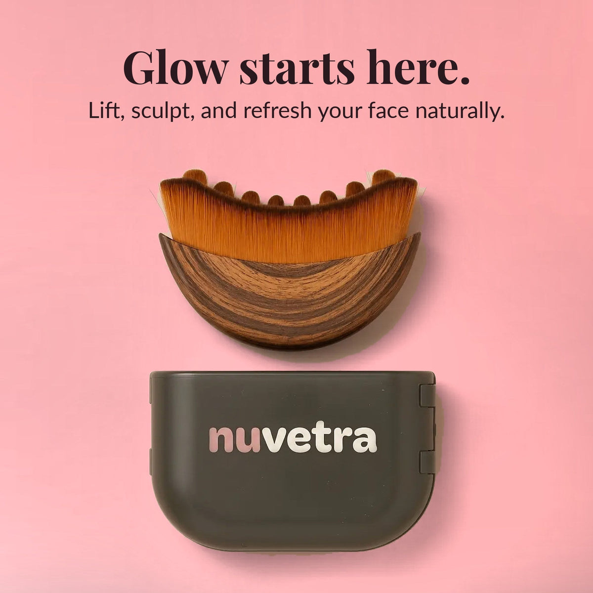 Nuvetra Lymphatic Face Brush