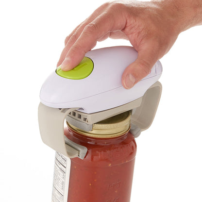 One Touch Jar Opener Easy Grip Automatic Electric Assist