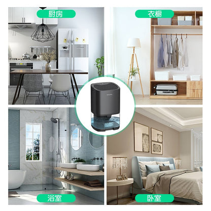 Portable Mini Dehumidifier for Bathroom and Bedroom with Transparent Water Tank