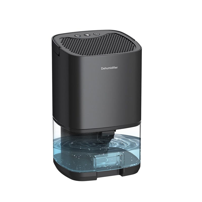 Portable Mini Dehumidifier for Bathroom and Bedroom with Transparent Water Tank