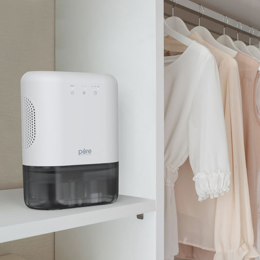 Portable Mini Air Dehumidifier with Water Tank for Home Moisture Removal