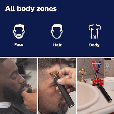 Annie Rechargeable Professional T-Blade Barber Set | Cordless Barber Clippers - Image 3