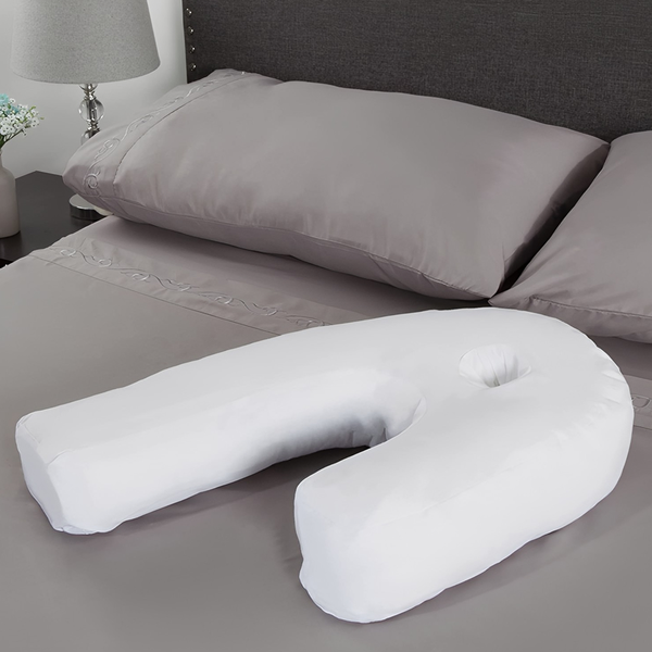 Annie’s Fashion Orthopedic Side Sleeper Pillow With Ear Hole