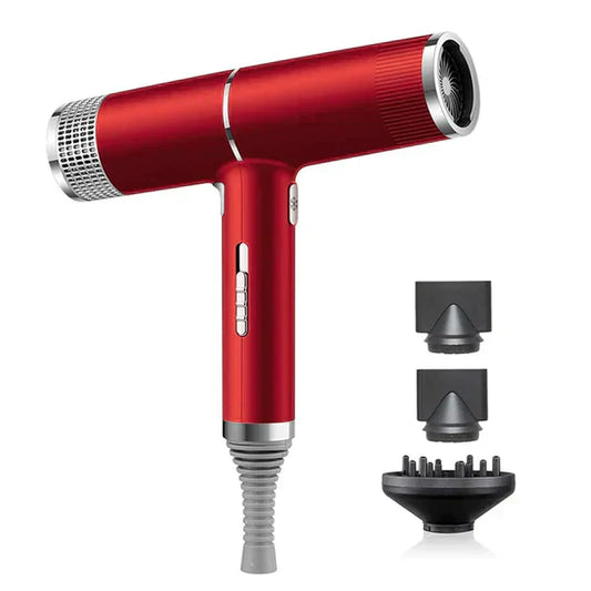 Annie’s Fashion Professional Ionic Hair Dryer – 110,000 RPM High-Speed Anion Blow Dryer with Diffuser & Nozzles