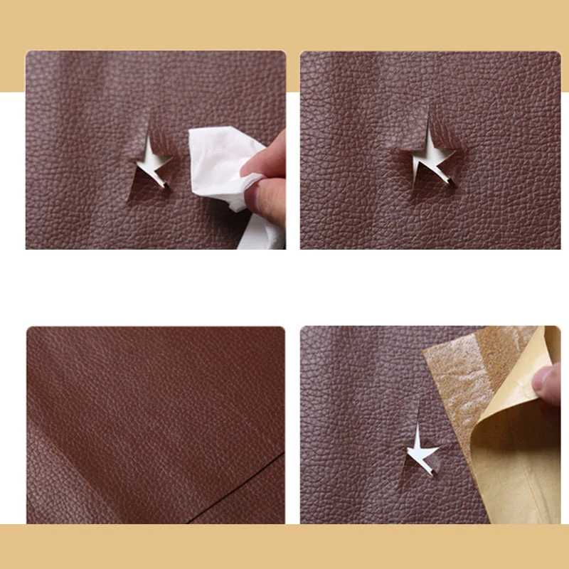 Annie’s Fashion Self-Adhesive Leather Refinisher Cuttable Sofa Repair Patch (50x137cm)