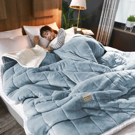 Annie’s Fashion Luxury Large Fur Blanket