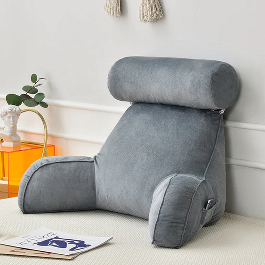Annie’s Fashion Backrest Pillow With Arms & Headrest