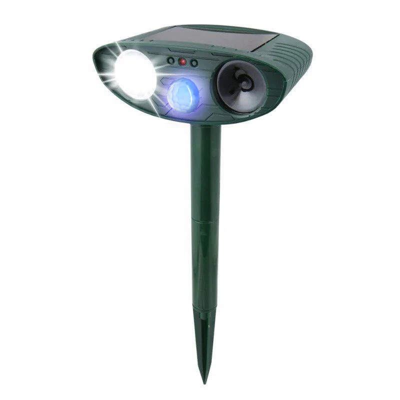 Annie Solar Ultrasonic Dog Repeller – Motion-Activated Outdoor Animal Deterrent - Image 1