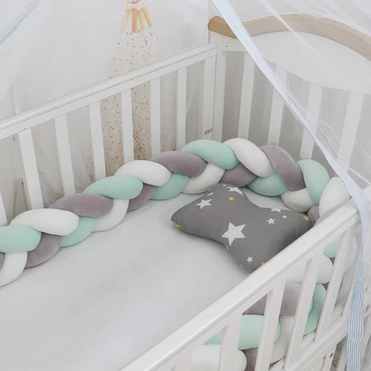 Annie’s Fashion Knotted Cot Bed Bumper