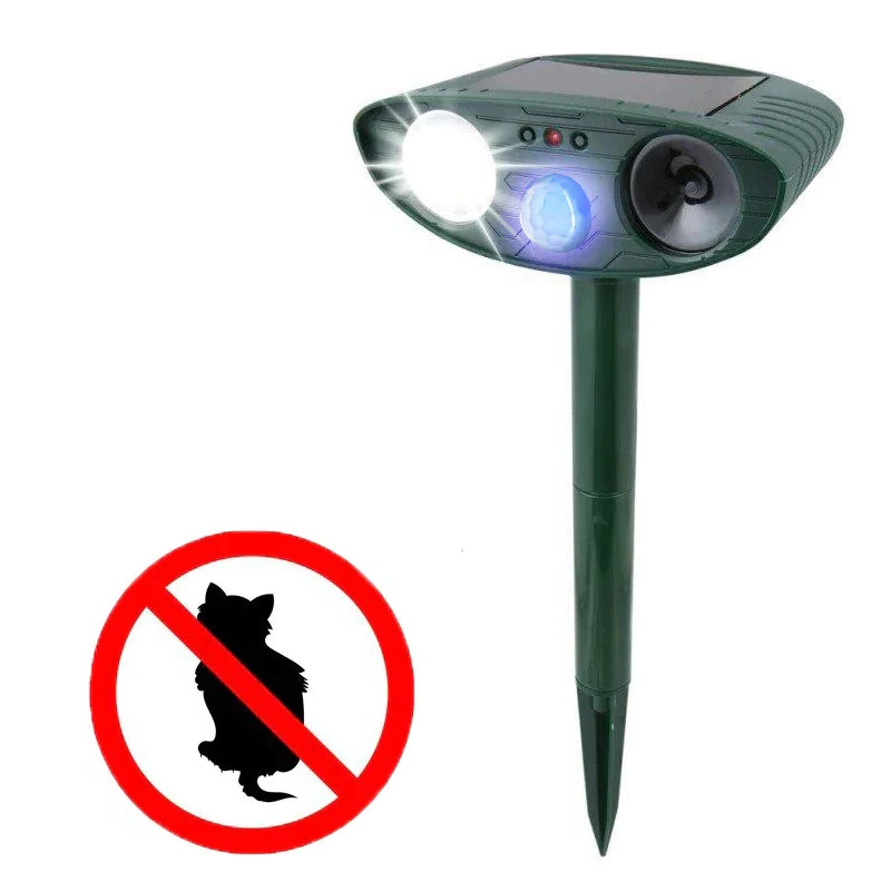Annie Solar Ultrasonic Cat Repeller – Outdoor Motion Sensor Animal Deterrent - Image 2