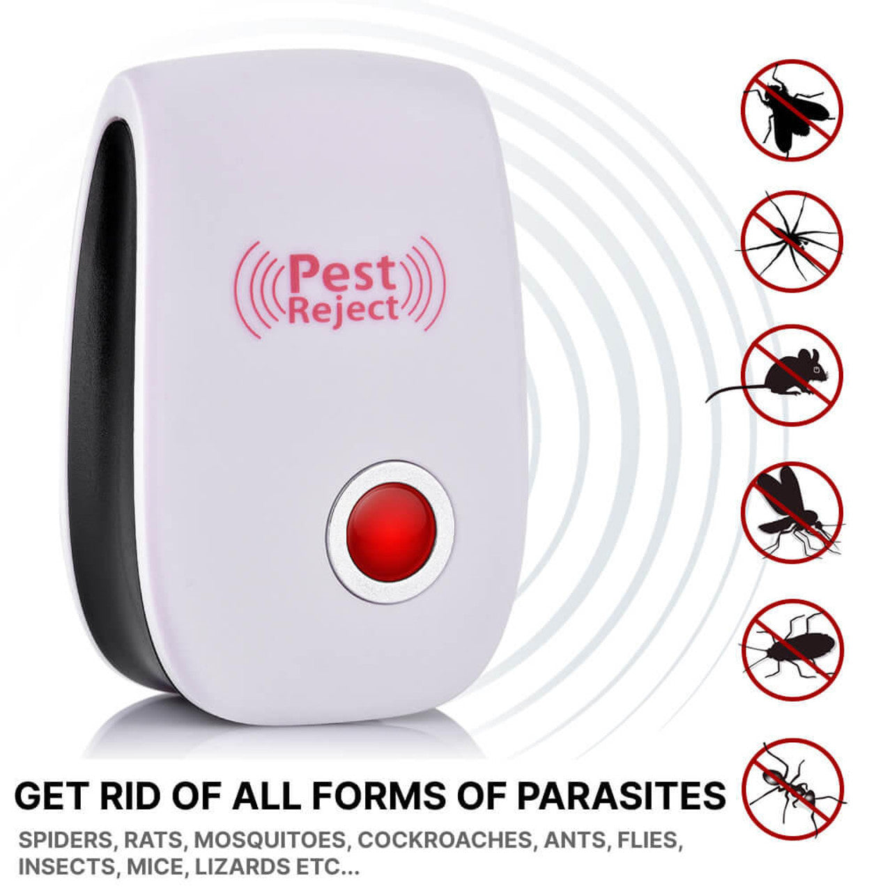 Annie Ultrasonic Pest Repeller – Plug-In Insect & Rodent Repellent for Indoor Use - Image 1