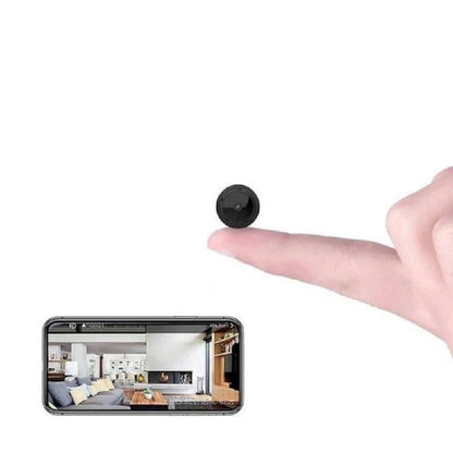 Compact WiFi Security Camera with HD Night Vision