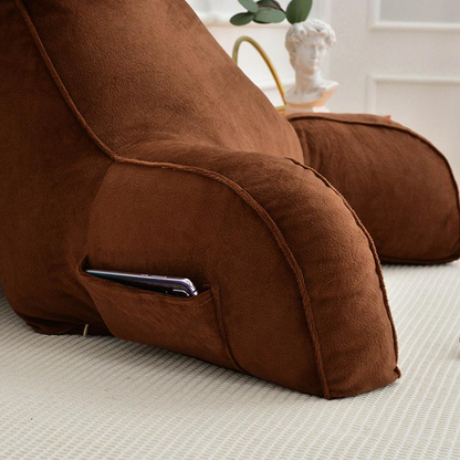Annie’s Fashion Backrest Pillow With Arms & Adjustable Headrest