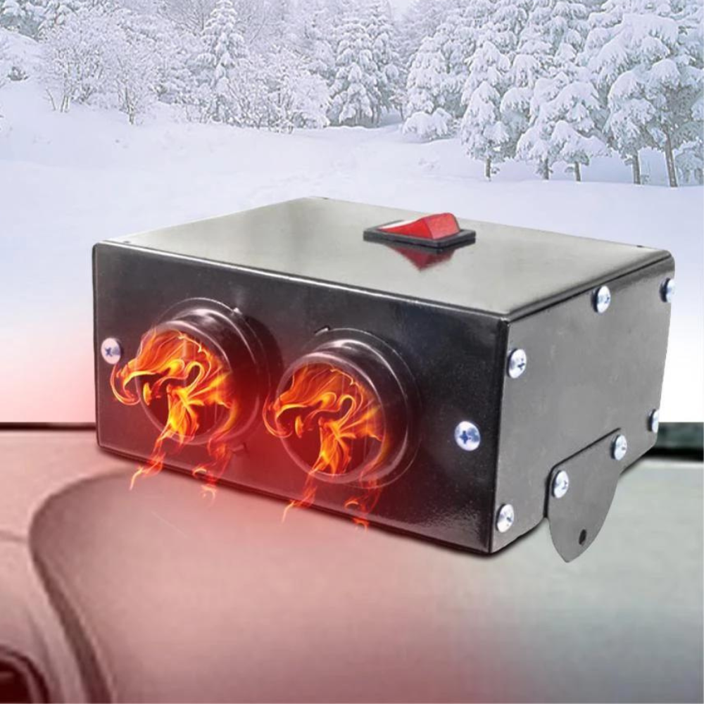 Annie’s Fashion Powerful 12V Car Space Heater – Portable Window Defroster for Winter Driving