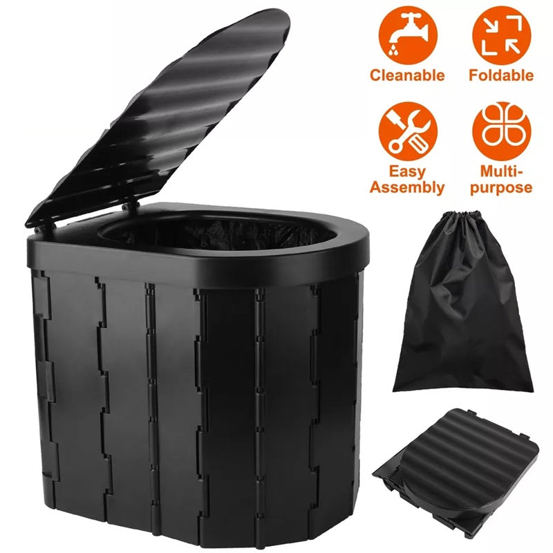 Annie’s Fashion Heavy-Duty Foldable Portable Toilet