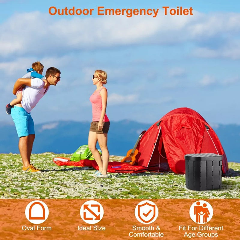 Annie’s Fashion Heavy-Duty Foldable Portable Toilet