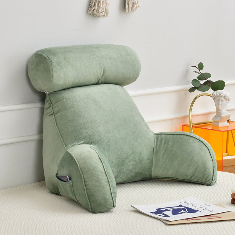 Annie’s Fashion Backrest Pillow With Arms & Adjustable Headrest
