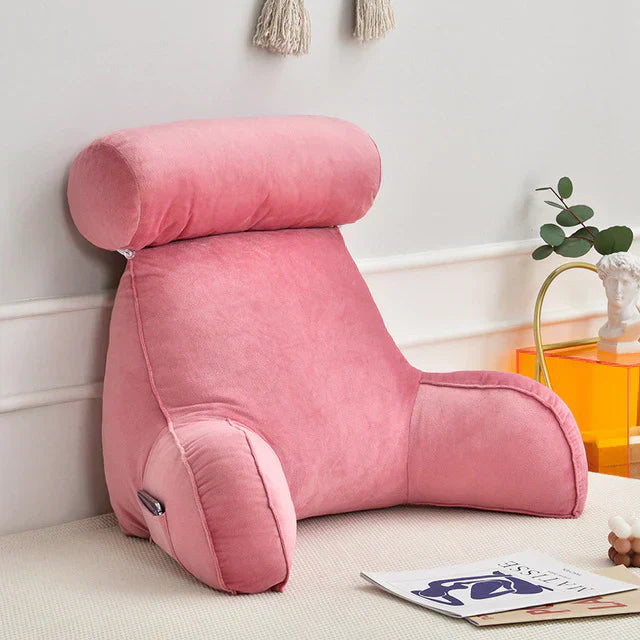 Annie Reading Pillow with Arms – Backrest Support Cushion for Bed & Couch - Image 9