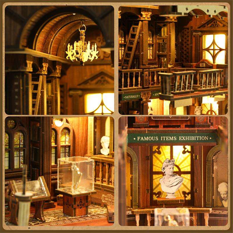Philosopher's Study Vintage DIY Book Nook Kit