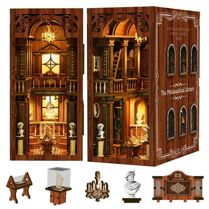 Philosopher's Study Vintage DIY Book Nook Kit