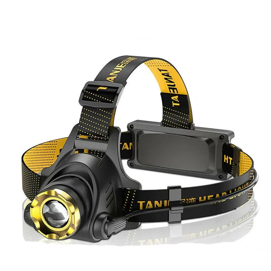 Annie’s Fashion 990000LM LED Rechargeable Headlamp – Zoomable Tactical Head Torch