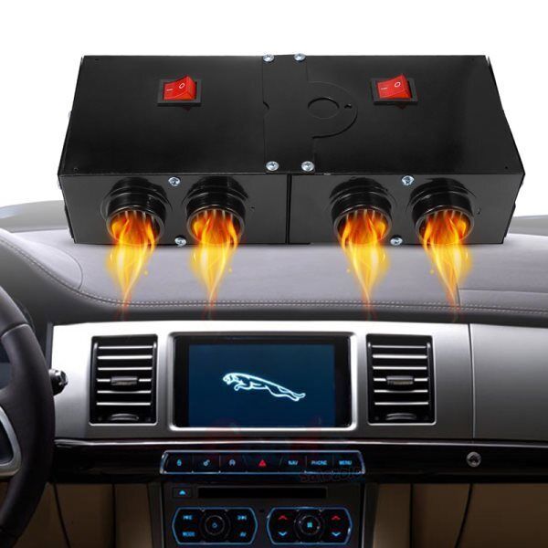 Annie’s Fashion Powerful 12V Car Space Heater – Portable Window Defroster for Winter Driving