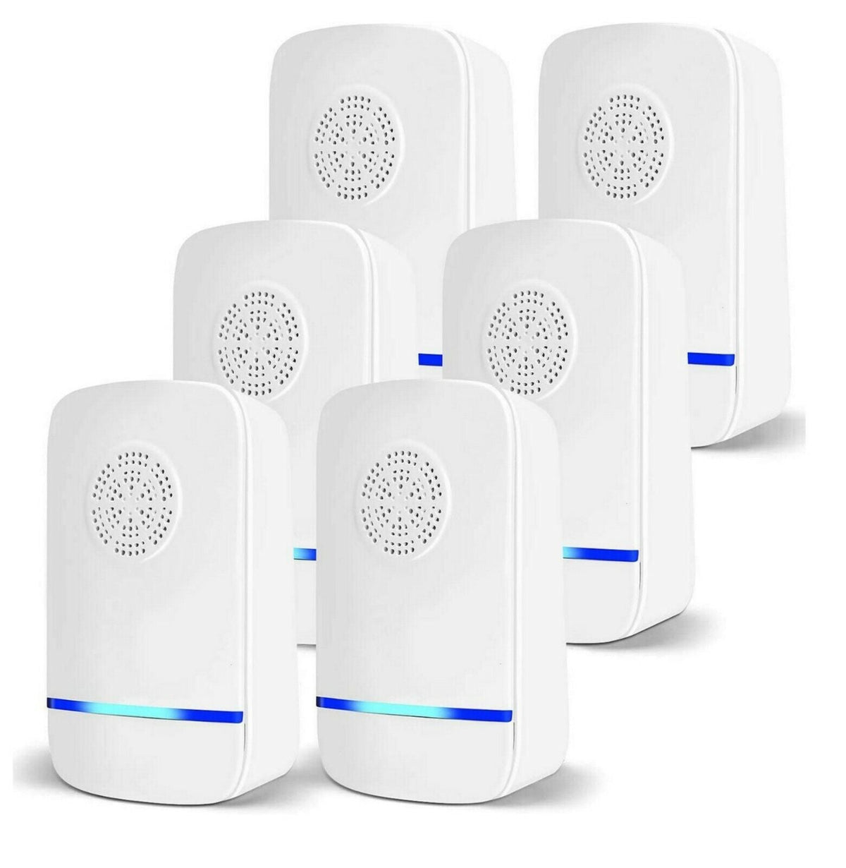 Annie’s Fashion 6-Pack Ultrasonic Rodent Repellent Plug-In – Wide Coverage Mice & Pest Deterrent