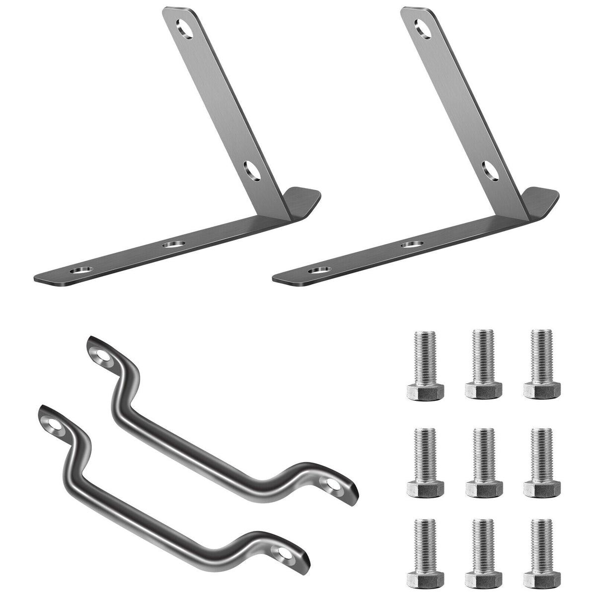 Annie’s Fashion 3 Step Heavy Duty Aluminum In Ground Pool Boat Deck Ladder Steps