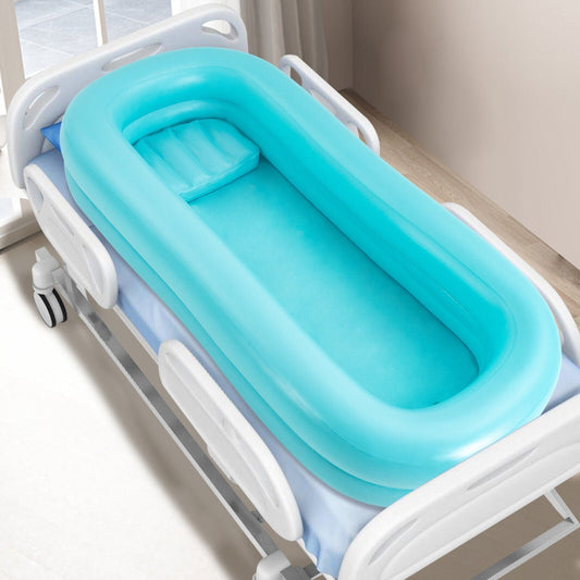 Annie’s Fashion Foldable Medical Inflatable Elderly / Handicapped Bedside Bath Aid Bathtub